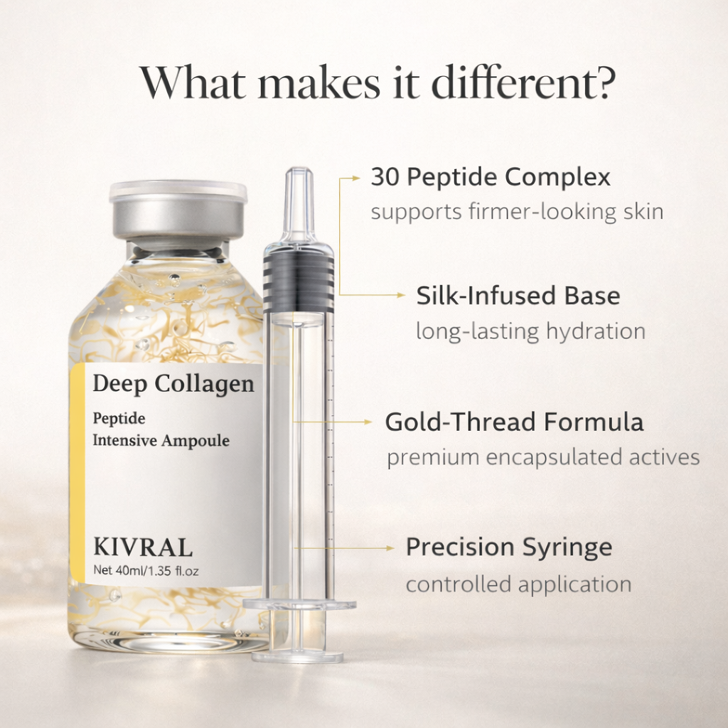 Kivral ™ Korean Collagen Silk Ampoule