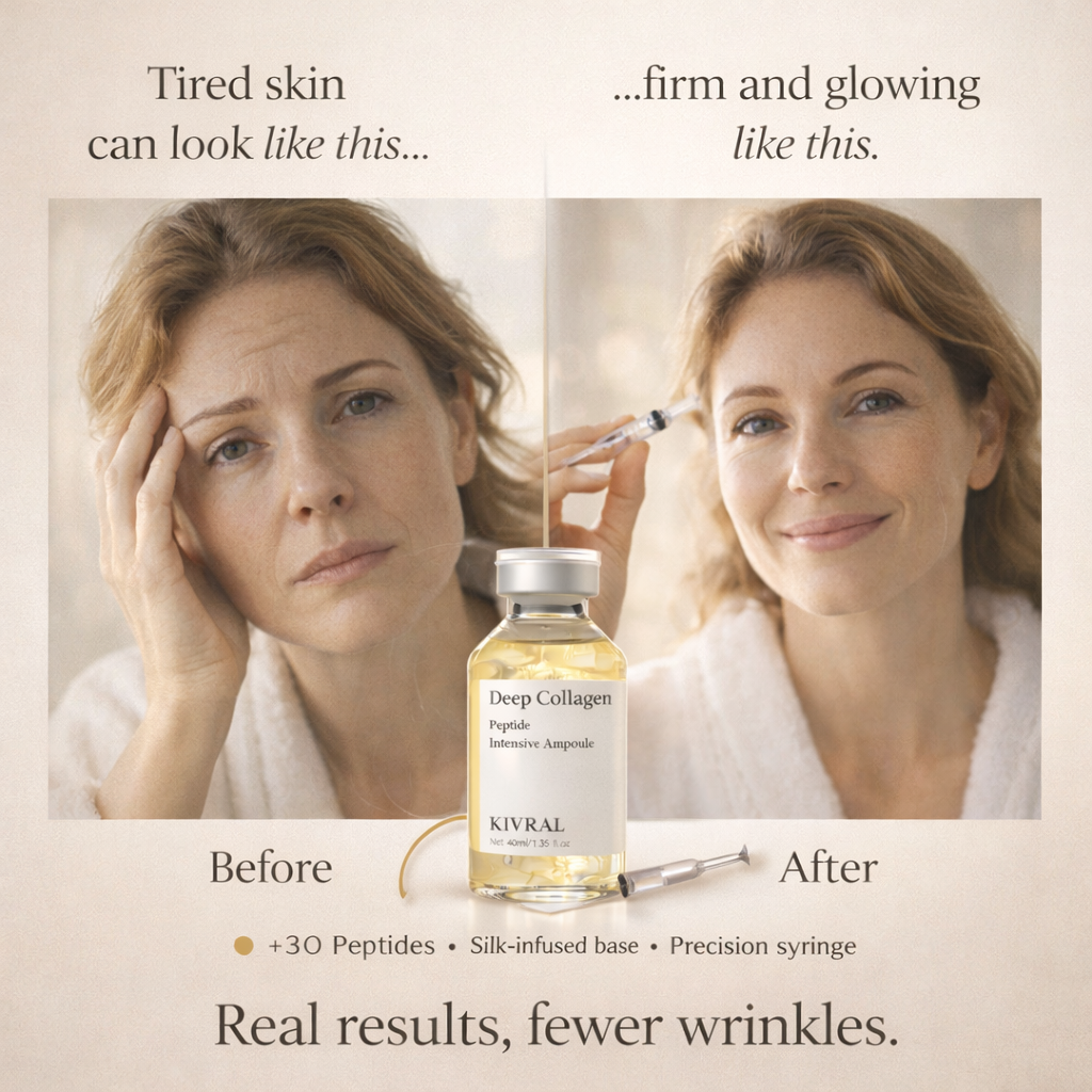 Kivral ™ Korean Collagen Silk Ampoule