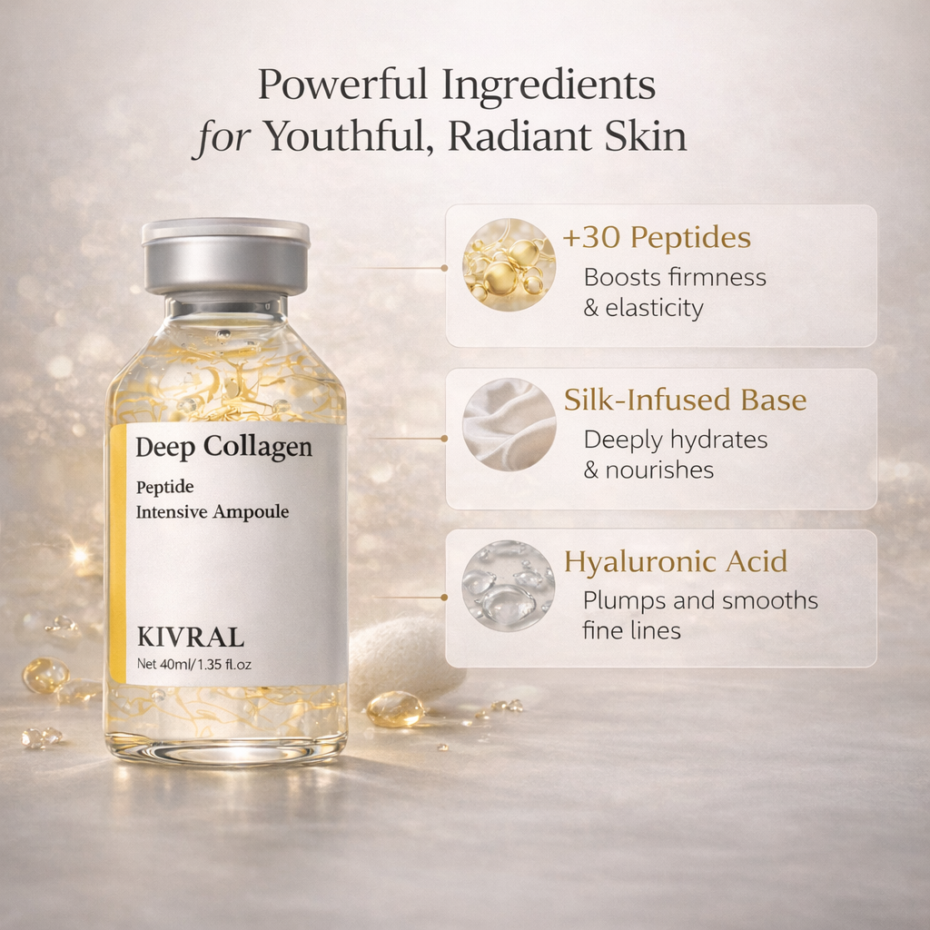Kivral ™ Korean Collagen Silk Ampoule