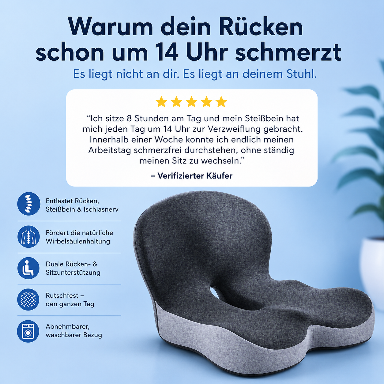 Kivral ™ Orthopädisches Kissen