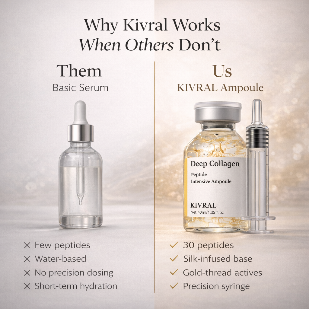 Kivral ™ Korean Collagen Silk Ampoule